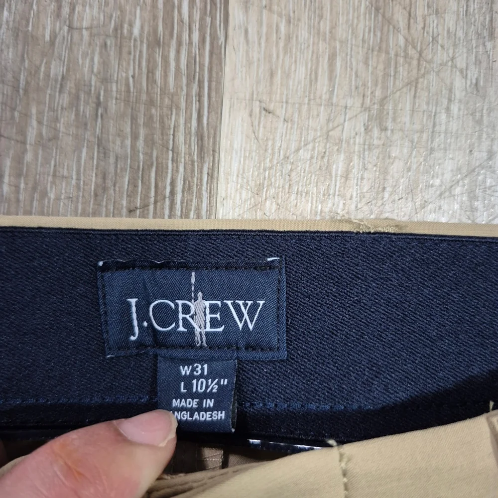 J. Crew Men's Tan Shorts Sz 31
